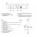 Complet simple - Emetteur main SM58 - Bande M17