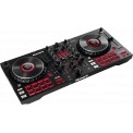 NUMARK MIXTRACK PLATINUM FX 4 voies + 16 pads + carte son + écrans 