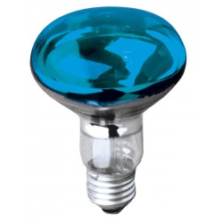 Lampe à réflecteur R080 60W ES/E27 Bleue