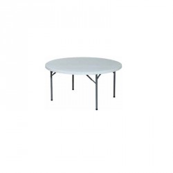 TABLE RONDE POLYETHYLENE Ø 152 CM LORCA