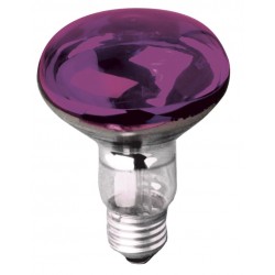 Lampe Réflecteur R080 60W ES/E27 Violette