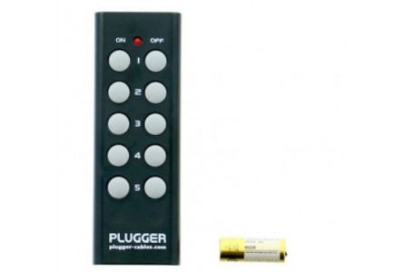 MULTIPRISES PLUGGER MPE5HF AVEC TELECOMMANDE - Coudrais Music Light