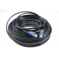 CABLE ETHERNET Categorie 6, RJ45, NOIR, 50M