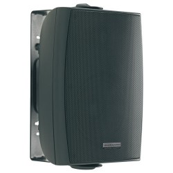 Enceinte murale pour la sonorisation en ligne 100 V, 70 V ou en 8 Ohms Noire