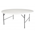 TABLE RONDE PLIANTE - Ø 180 cm