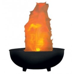 LED VIRTUAL Flamme virtuelle à LED, diamètre: 36cm