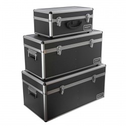 ENSEMBLE 3 FLIGHTCASES - VALISE DE TRANSPORT 3-en-1