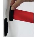 CEINTURE MURALE SEPARATION FOULE 3 METRE ROUGE