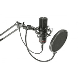 MICROPHONE PROFESSIONNEL ELECTRET CARDIOIDE ANTI-CHOCS