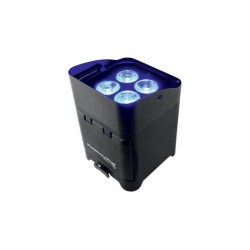 Projecteur par sur batterie Freedom 4 Leds QUAD de 5W Chauvet