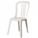 Location chaise PVC blanche