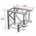 Angle Quatro - 2 directions 50cm 90°